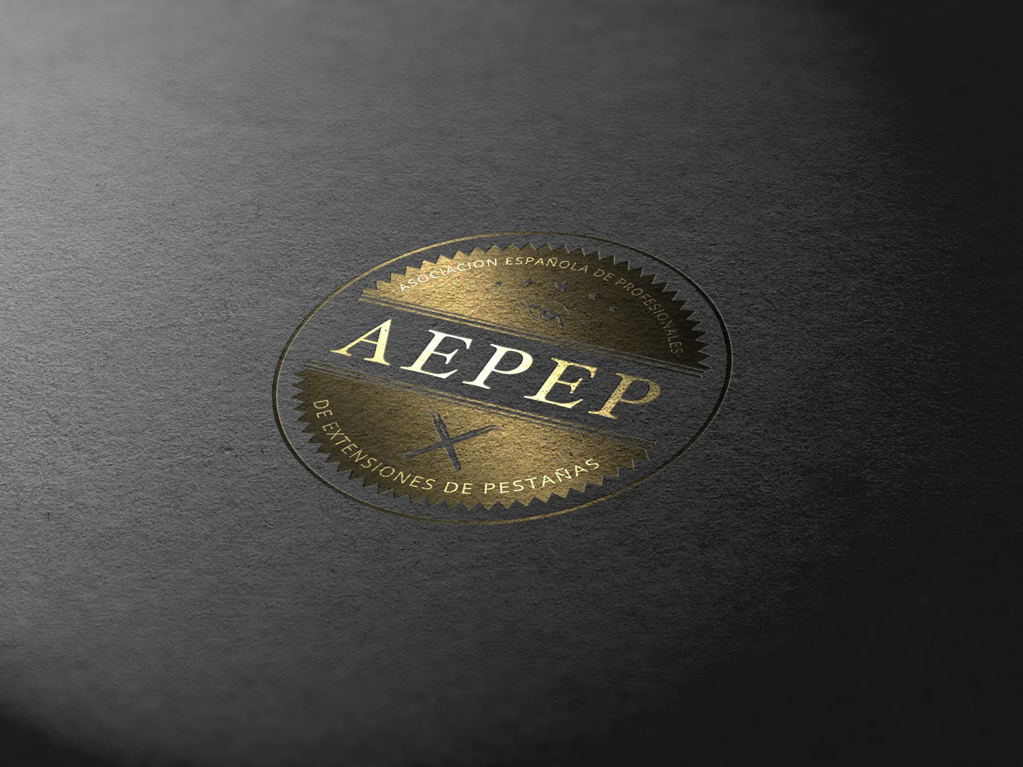 Sello dorado de la AEPEP